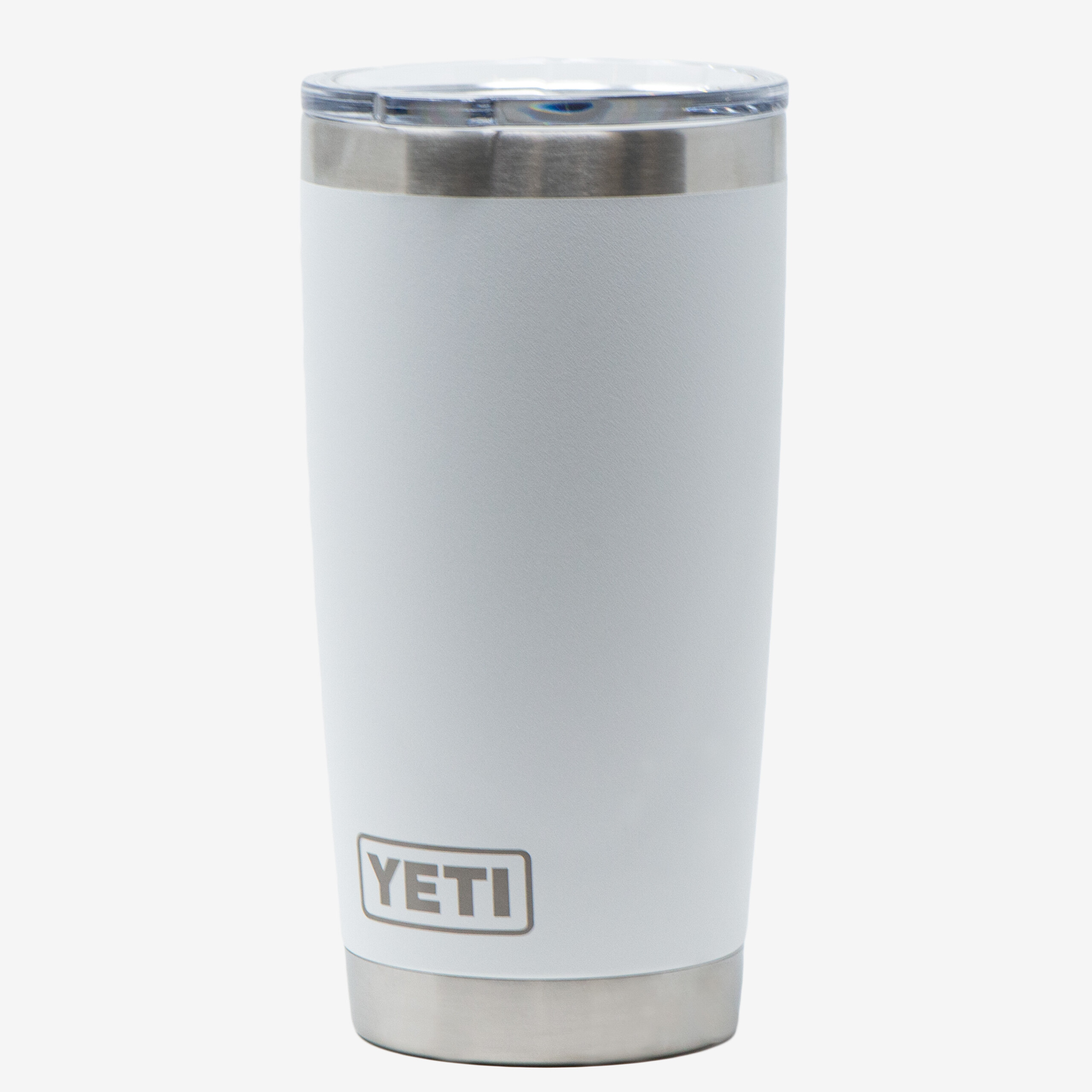 Yeti Rambler 20 Oz. Silver Stainless Steel Insulated Tumbler